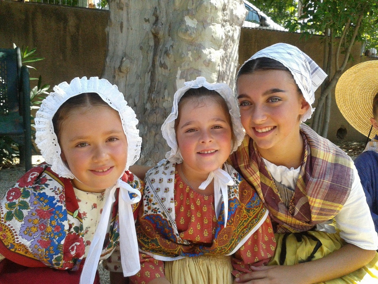 Eva, Mathilde et Emma